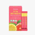 NutriGarden Organic Lemon Grapefruit Juice 100 Pure NFC Pressed Healthy Skinny Stick 14 Pouches _ Made in Korea